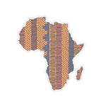 Kente Africa Kiss-Cut Stickers - Redsoil