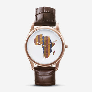 African Time Men's Watch - Brown - Redsoil