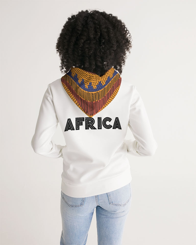 Africa Map Women's Hoodie - Redsoil